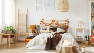 6 tendencias de decoración para tu dormitorio en otoño